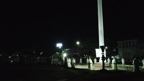 A-local-park-at-night-with-street-on-background