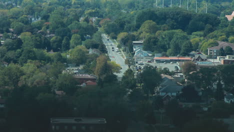 High-angle-view-of-suburban-street-during-the-day