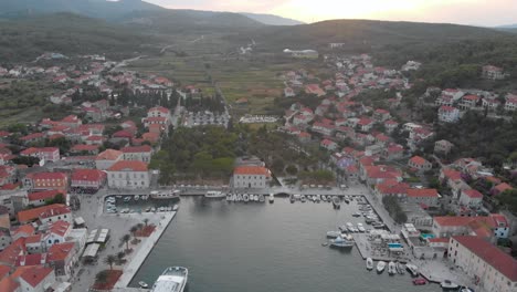 Popular-Tourist-Spot-in-Croatia---Town-of-Jelsa-on-Hvar-Island