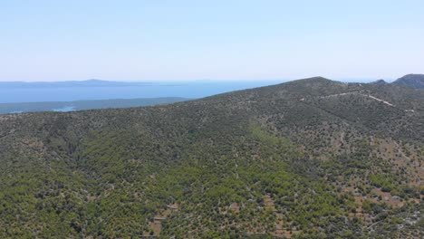 Hvar-Island-Mountain-Ridge-overlooking-Beautiful-Adriatic-Sea