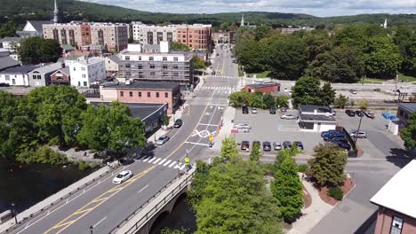 View-over-the-Moody-street-bridge-in-Waltham,-Massachusetts