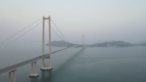 Hängebrücke-Im-Goheung-County-In-Südkorea