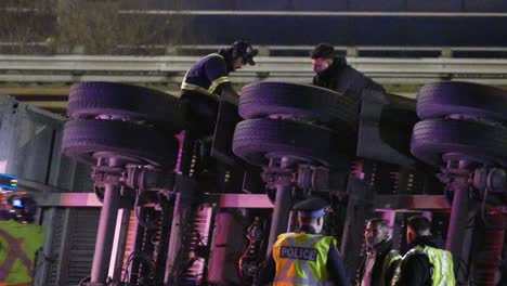 Truck-flipped-over-in-a-Car-Crash-Traffic-Accident-on-main-road