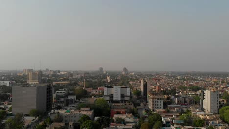 Antena-De-La-Ciudad-De-Lahore-En-Pakistán