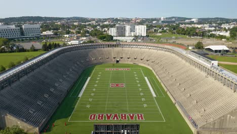 Harvard-University-Football-Stadium-in-Summer