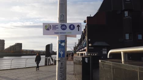 A-Cop26-sign-next-to-the-River-Clyde-in-Glasgow