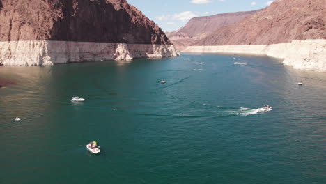 aerial-follow-of-boat-on-lake-mead-powell