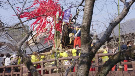 Colorful-Sagicho-Float-for-Year-of-Tiger-event-at-Omihachiman-Moat