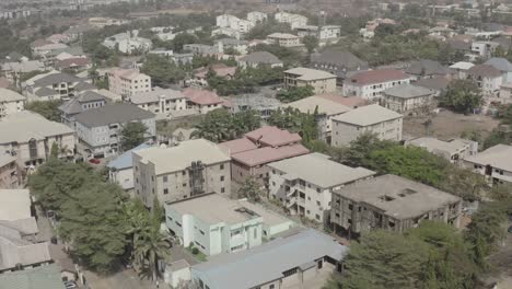 Aerial-view-of-houses-closely-packed