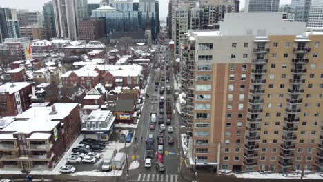 Aerial-Flying-Over-Freedom-Truck-Convoy-Blockade-In-Ottawa-On-January-29-2022