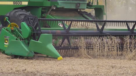 A-Combine-harvester-harvesting-soybean-plants