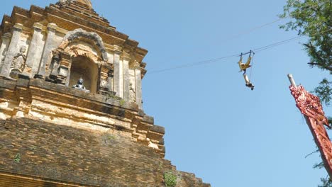 Imágenes-Del-Templo-4k---Video-En-Chiangmai,-Tailandia