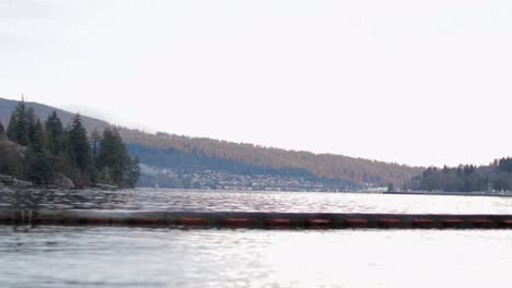 Verschiedene-Aufnahmen-Im-Barnet-Marine-Park-In-Bc,-Kanada-An-Einem-Schönen-Wintertag