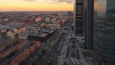 Views-from-Torre-Espacio-at-sunset