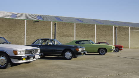 Four-amazing-old-timers,-exported-from-the-USA