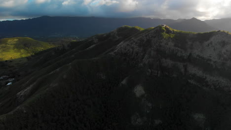 Aerial-of-Bunkers-on-Pillbox-Hike-in-Hawaii
