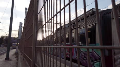 Graffiti-train-in-Lisbon-city