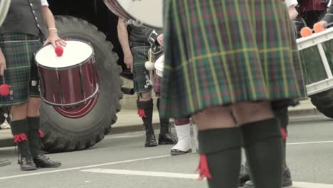 Scottish-Band-playing-music-in-street-festival