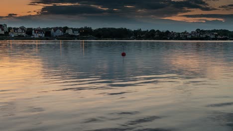 Timelapse-over-the-beautiful-summer-paradise-Brandaholm-located-in-Karlskrona,-Sweden