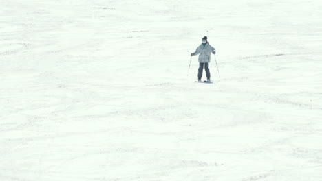 Person-Skifahren-Im-Freien-Im-Wilden-Verschneiten-Winterwunderland