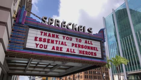 A-theater-marquee-expresses-a-message-of-gratitude-for-the-sacrifice-of-all-essential-workers-during-the-covid-pandemic