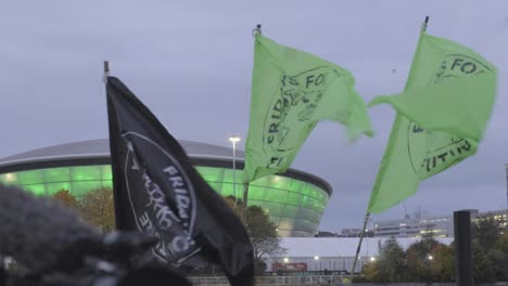 Demonstranten-Versammeln-Sich-Vor-Dem-COP26-Klimagipfel-In-Glasgow