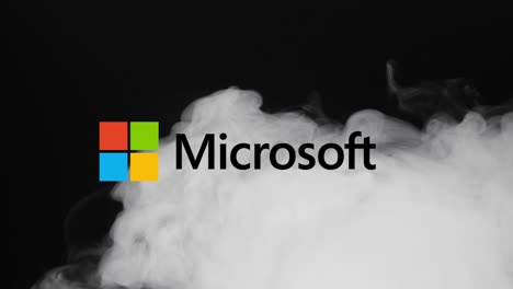 Illustrativer-Leitartikel-über-Das-Microsoft-Symbol,-Das-Erscheint,-Wenn-Rauch-überfliegt