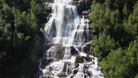 Graceful-Tvindefossen-waterfall-Voss-Vestland-Norway