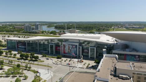 Vogelperspektive-Des-Chi-Health-Center-In-Omaha,-Nebraska