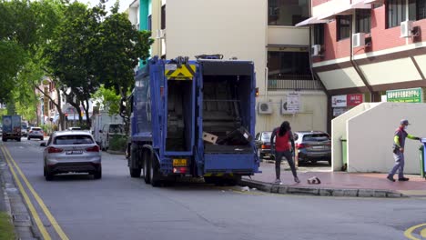 Recogida-De-Camiones-De-Basura