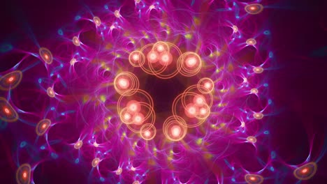 Sacred-looping-fractal-spiral-geometry---hypnotic-purple-stigma---spiritual-awakening-and-mystical-abstract-mandala
