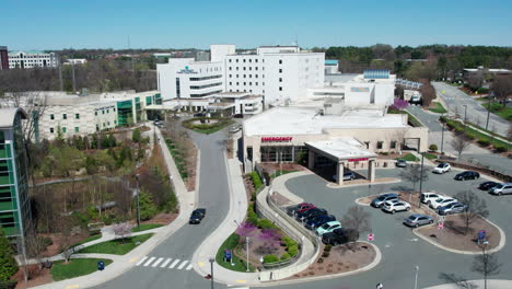 Drone-shot-Cone-Health-Wesley-Long-Hospital-emergency-room