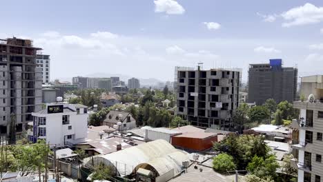 Langsame-Skyline-Von-Addis-Abeba-In-4K