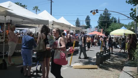 Concurrido-Mercado-Callejero-Al-Aire-Libre