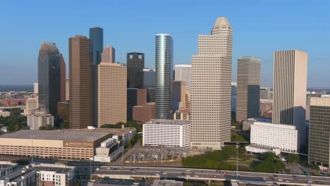 Luftaufnahme-Der-Innenstadt-Von-Houston-Und-Umgebung