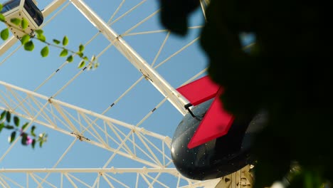 close-up-shot-of-brisbane-wheel,-brisbane-eye-during-daytime-on-weekend