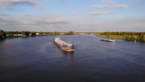 Aerial-View-Of-Eiltank-232Navigating-Along-Oude-Maas