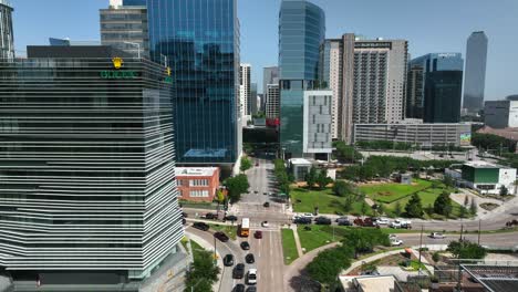 Amegy-Bank-Y-Rolex-Edificios-De-Oficinas-Centrales-En-Dallas,-Texas