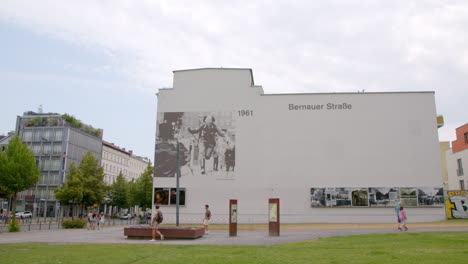 Walking-from-West-to-East-through-Former-Berlin-Wall-at-Bernauer-Strasse