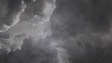 POV-thunderstorm-with-a-thunderstorm-striking-the-clouds-moving-forward