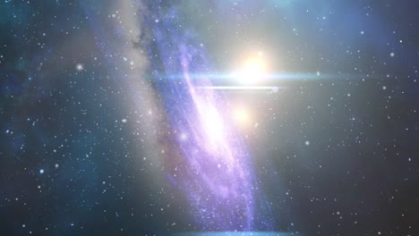 Vista-De-Galaxias-Dentro-De-La-Nube-Nebulosa-Del-Universo,-Espacio-Exterior