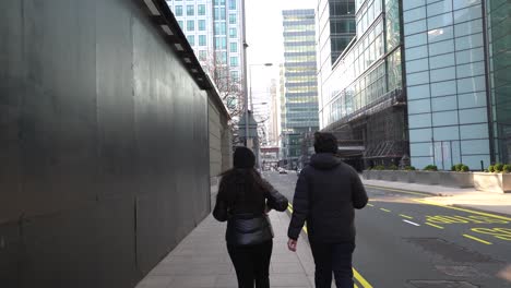 POV-walking-behind-someone-in-streets-of-London