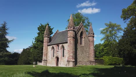 A-side-view-of-Scone-Palace-Chapel-on-Moot-Hill