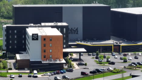 Zoomed-in-aerial-view-of-Hotel-Rock-Lititz-and-Rock-Lititz-complex