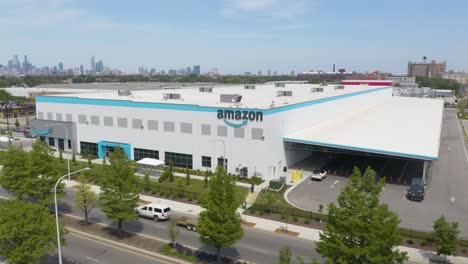 Amazon-Warehouse---Aerial-Orbiting-View