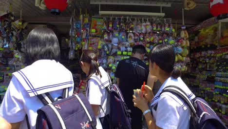 The-view-of-the-in-front-of-store-in-Sensoji-Temple