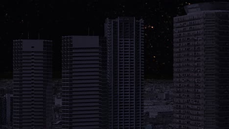 Hiperlapso-De-Paisaje-Urbano-De-Tokio-De-La-Noche-Al-Día-4k