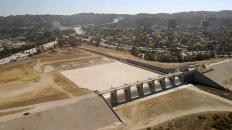 Aerial-shot-of-the-historic-Sepulveda-Dam
