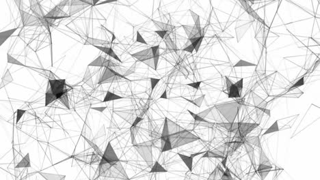 Low-polygonal-background-animation-with-strokes-and-dots-moving-randomly