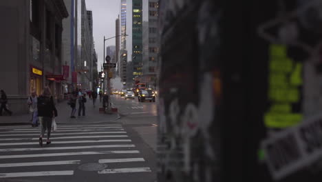 New-York-Street-In-The-Morning-Slow-Motion